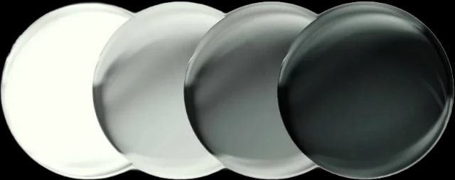 Lente Transitions® na cor Cinza