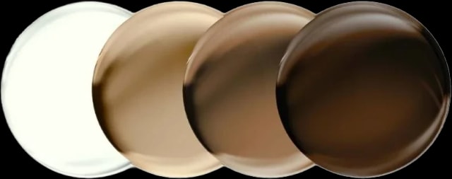 Lente Transitions® na cor Marrom