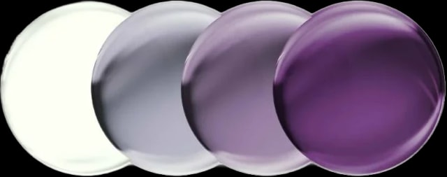 Lente Transitions® na cor Ametista
