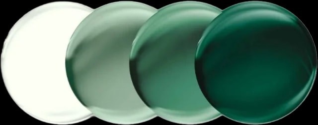 Lente Transitions® na cor Esmeralda