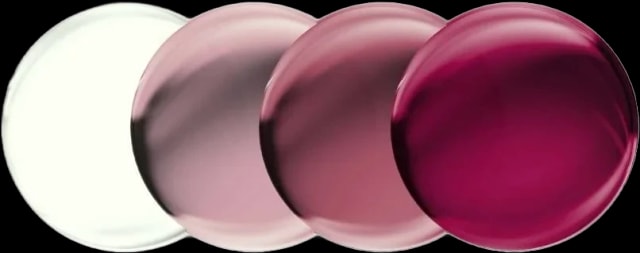 Lente Transitions® na cor Rubi