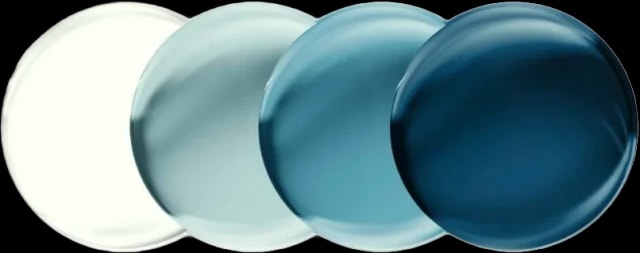 Lente Transitions® na cor Safira